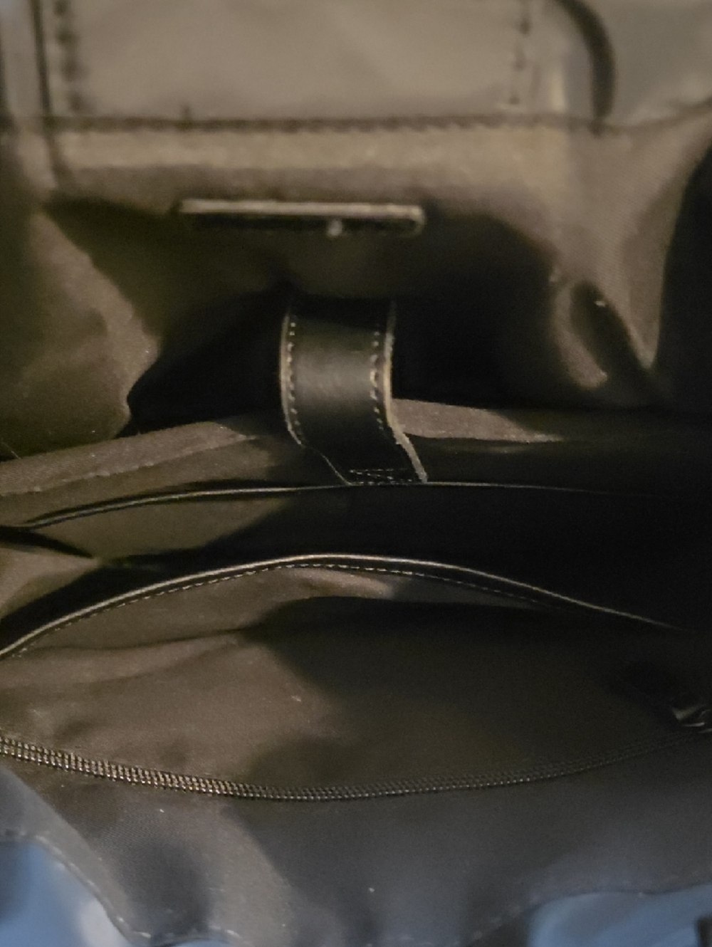 JOAN & DAVID The Capri Black Nylon Workbook Tote - Picture 12 of 14